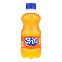 芬达饮料橙味汽水300ml迷你整箱包装小瓶装6/12/24罐装可口可乐 Coca-Cola 芬达橙味300ml*12瓶