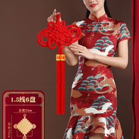 88VIP：悦小七 中国结挂件客厅高档大号挂饰2024福字入户门玄关乔迁搬家装饰