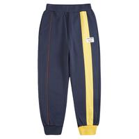 歌瑞家儿童针织卫裤男女孩运动长裤2025春季休闲裤子