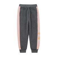 歌瑞家儿童针织卫裤男女孩运动长裤2025春季休闲裤子