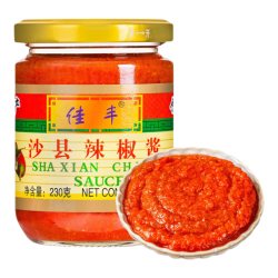 佳丰 沙县辣椒酱230g拌面下饭菜蒜蓉辣酱特产福建小吃配料