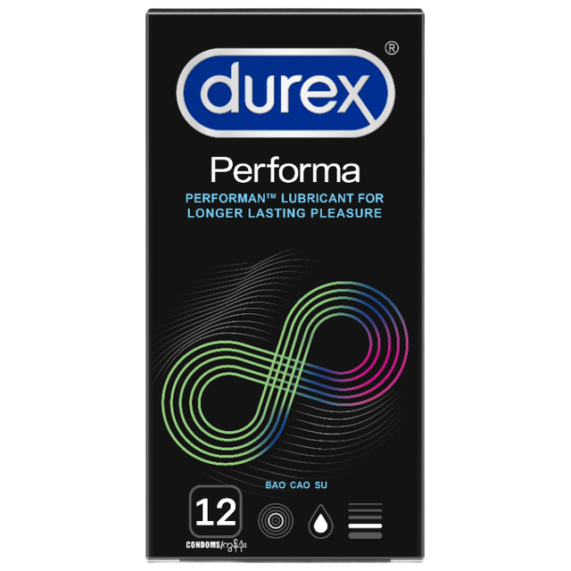 杜蕾斯 延时避孕套12片 持久男用套超薄