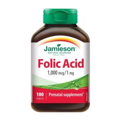 Jamieson 叶酸1000mcg 100粒