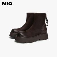 米奥（鞋） MIO 厚底中筒瘦靴 M255625096