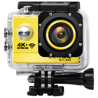 SHETU 摄徒 X6防水运动相机4K高清摩托车头盔骑行防抖摄像机录像随身便携VLOG头戴式潜水下摄影自行车记录仪 简配版-银色 标配