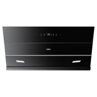 万家乐 抽油烟机 25立方侧吸式变频巡航油烟机挥手自清洗 1050Pa增压智吸烟灶联动免拆洗油烟机AJ9 单买25立方变频油烟机AJ9