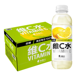 alienergy 外星人维生素b族维C维B饮料运动饮品果汁车厘子柑橘青提柠檬整箱装500ml 维C水 西西里柠檬