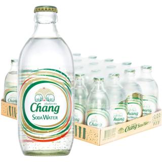 象牌 泰象（Chang）苏打水泰国原装进口 原味无糖苏打汽泡水 325ml*24 整箱