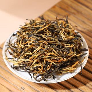 滇吉號茶叶2025新茶云南古树红茶凤庆蜜香毛峰滇红散茶自己喝品鉴装50g