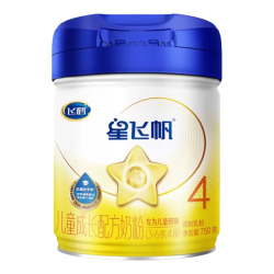 飞鹤 星飞帆儿童成长配方奶粉4段750g*2新老混发