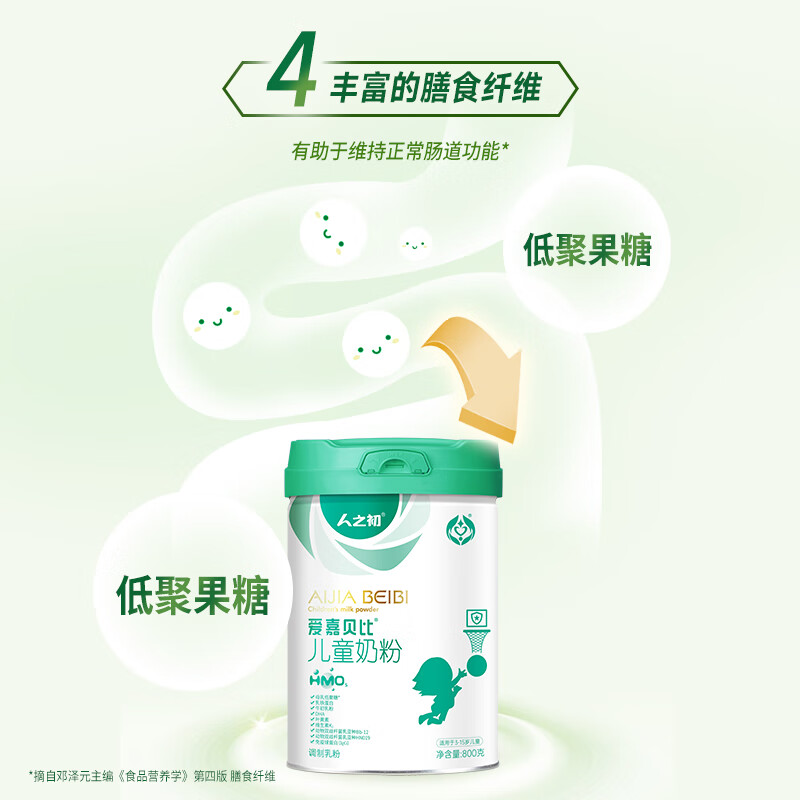 BORN/人之初 添加乳铁蛋白 儿童奶粉  800g/罐 4段 800