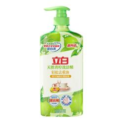 立白 天然青柠洗洁精按压式不伤手无残留官方旗舰店新品