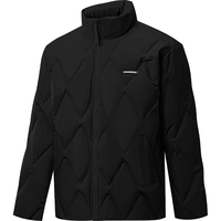 海澜之家(HLA)羽绒服男25运动SPORTSDAY抗静电外套男冬季HWRAW4J054A 黑色3C L 175/92A 140-160斤