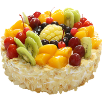 蜜芒水果新鲜蛋糕同城配送全国当天日达长辈爸妈儿童订做创意