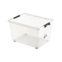  CHAHUA/茶花 透明 塑料收纳箱