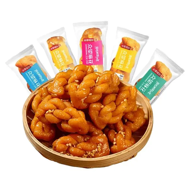  ZHONGWANG FOOD/众望食品 独立包装 小麻花  201-500g 袋装 500g