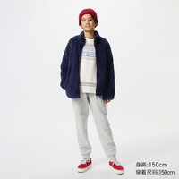 UNIQLO 优衣库 童装男童女童仿羊羔绒运动裤加绒保暖卫裤478140