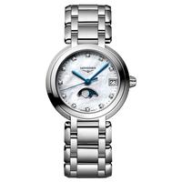LONGINES 浪琴 优雅心月系列 女士石英腕表 L8.116.4.87.6