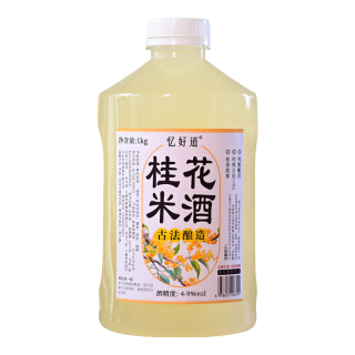 忆好道米酒味饮料 低度米味饮品 纯糯米发酵 桂花味2斤装
