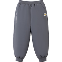 丽婴房儿童保暖羽绒裤男童冬季加厚裤子女童羽绒长裤2025秋冬 复古灰 80 cm