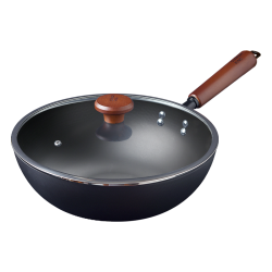 炊大皇 炒锅二代极铁锅32cm煎炒多用炒菜锅BZ50540
