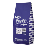 FISHER COFFEE FISHER醒神意式拼配浓缩咖啡豆经典意式拼配/深烘 454g 不磨粉
