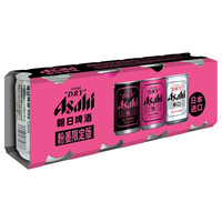 朝日Asahi超爽生啤酒 迷你罐135ml*4听 款京东自营