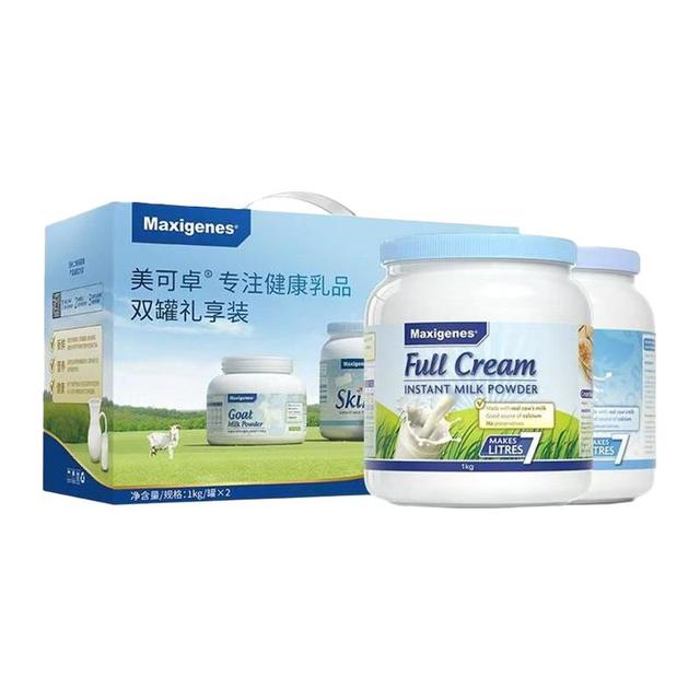 美可卓 蓝胖子奶粉1kg*2