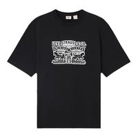 Levi's李维斯24男士宽松休闲简约帅气时尚潮流针织短袖T恤