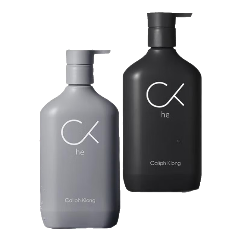 CALIPH KLONG男士洗发水沐浴露套装洗面奶洗护套装控油蓬松保湿除螨护肤品 【洗护套装】洗发水+沐浴露