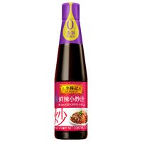 李锦记 LEE KUM KEE鲜辣小炒汁410ml 0添加防腐剂 一步到味 辣炒爆炒 酱油