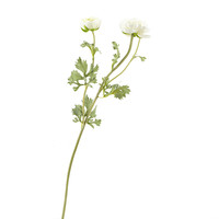 HARBOR HOUSE 陆莲花艺装饰仿真花 绢花 娟黄色