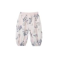 彩婴房婴儿防蚊裤春夏秋薄款束脚纯棉灯笼裤男女儿童休闲裤宝宝裤