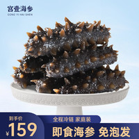 宫壹 大连即食海参 500g家装 15-25只鲜活海参