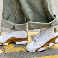 耐克(NIKE)Air Jordan 13 Wolf Grey aj13 复古 防滑减震耐磨休闲运动篮球鞋