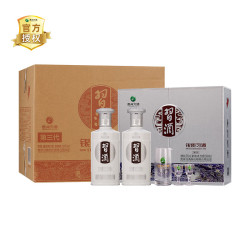 习酒 银质 酱香型白酒 53%vol 500mL 6瓶礼盒整箱