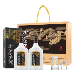 金沙 钻石五星 酱香型白酒 53度 500ml 六瓶礼盒装