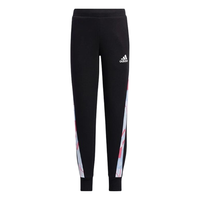 adidas 春款儿童针织休闲运动长裤舒适百搭束脚运动裤日常户外运动裤