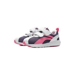  LI-NING/李宁 防撞 儿童运动鞋  【秋季密网】鸦灰紫/竹桃粉/白-8 25