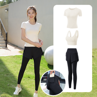 瑜伽服运动套装女秋冬专业高端房高级感速干衣跑步服 XXL