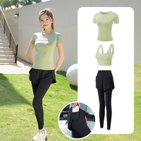 瑜伽服运动套装女秋冬专业高端房高级感速干衣跑步服 XXL