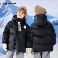  CONVERSE/匡威 保暖 儿童羽绒服  正黑色 160