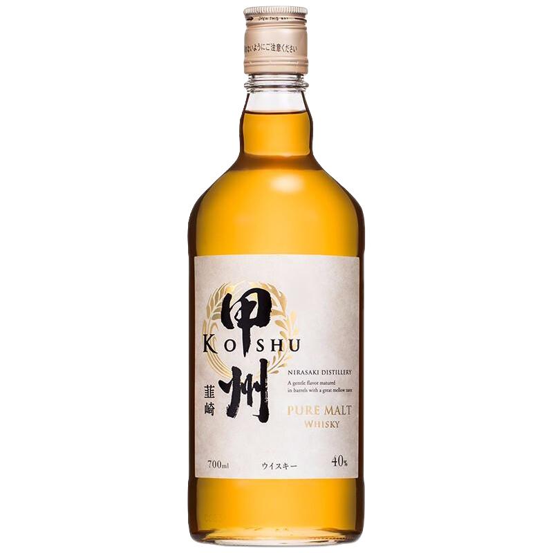 日本甲州菲崎单一麦芽威士忌700ml洋酒蒸馏酒烈酒日威