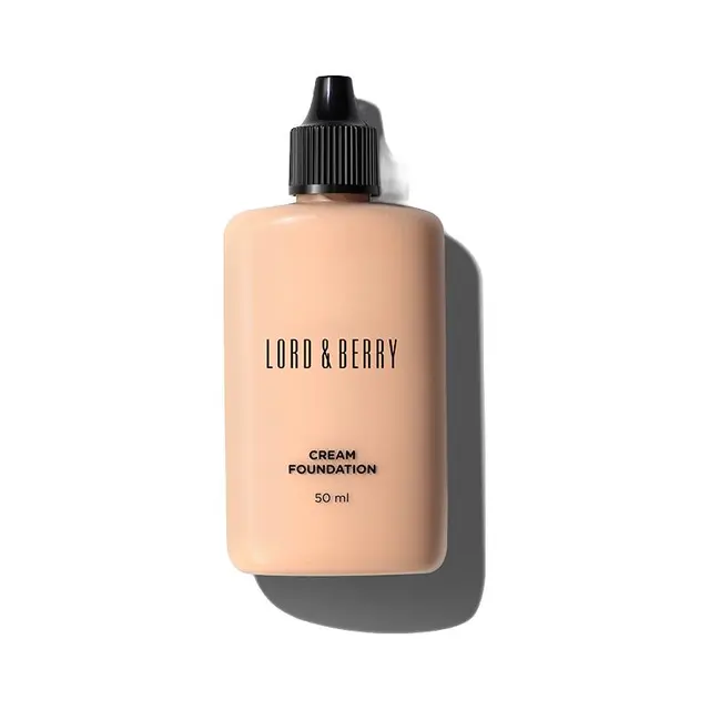 LORD&BERRY超模粉底液霜秀场持妆油皮混油轻薄遮瑕保湿持久不脱妆