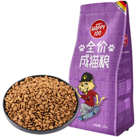 顽皮 HAPPY100系列 鸡肉味成猫猫粮 500g