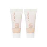 Lancome/兰蔻养肤柔光粉底液P0-01象牙白5ml*2水润保湿贴肤干皮