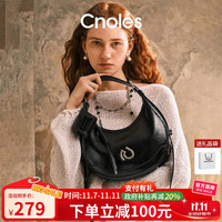 Cnolés 蔻一 女士弦月托特包 月牙包