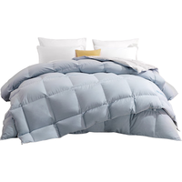 罗莱生活 LUOLAI 家纺 羽绒被95白鹅绒冬被春秋被子二合一秋冬被芯被子 绒立方二合一被-白【组螨 】 150*215cm