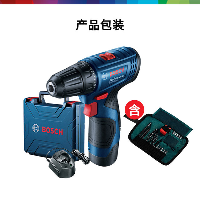 PLUS会员：博世 BOSCH GSR 120-LI 电动螺丝刀 5N.m 360r/min