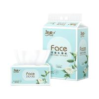 C&S 洁柔 抽纸白茶花香味 3层 120抽 3包